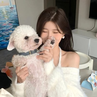 冬天的女子